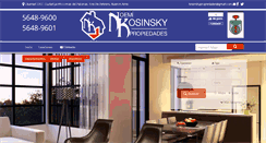 Desktop Screenshot of noemikosinsky.com.ar